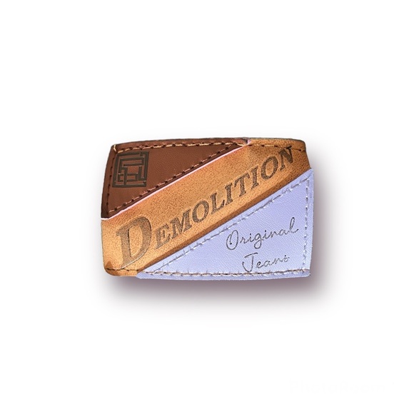 MEN’S BLACK DEMOLITION DENIM JEANS - SIZE 40 - Picture 8 of 8